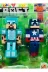 SRT 16083 Dzc Kuzenler Avm Minecraft 6 Lı Figür Batmen Kaptan Karakter Oyuncaklar 4