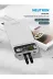 starnewstore 6485216703001721051 Ysfx Mah 22.5W Prime Dijital Led Ekranlı Lightning Ve Type-C Kablolu Powerbank - Beyaz Life Sell 72 1