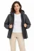 Su Geçirmez Softshell İçi Polar Astarlı Çıkarılabilir Kapüşonlu 4 Cepli Mont Ceket - Füme - 4XL - Füme 1