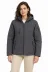 Su Geçirmez Softshell İçi Polar Astarlı Çıkarılabilir Kapüşonlu 4 Cepli Mont Ceket - Füme - 4XL - Füme 3
