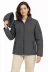 Su Geçirmez Softshell İçi Polar Astarlı Çıkarılabilir Kapüşonlu 4 Cepli Mont Ceket - Füme - 4XL - Füme 4