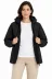Su Geçirmez Softshell İçi Polar Astarlı Çıkarılabilir Kapüşonlu 4 Cepli Mont Ceket - Siyah - 4XL - Siyah 1