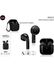 Subzero Air5S Sw21 Koruma Kılıf Hediyeli Siyah Wıreless Bluetooth Kulaklık 1