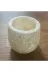 t camp alabaster-02 Mısır Alabaster (Kaymaktaşı) El Yapımı Küçük Boy Mumluk – 6 Cm 2