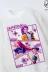 Tam Kalıp Oversize Kız Çocuk Pamuğa Pamuk 3 İplik Kumaş Pop Tasarım Sweatshirt 2