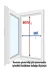 Tans store 003 80 X 190Cm Arası Plise Sineklik Pencere Sineklik Pileli Sürgülü Sineklik 3