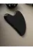 Taş-Mir TYCD2092A6A5B714AB4C7D200 Obsidyen Doğal Taş Gua Sha Yüz Masaj Taşı 1