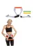 Taşınabilir Direnç Bantlı Ev Fitness Kol Güçlendirme Aleti 3