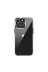 Techaks 56AÖ-8680436610640 Apple Iphone 14 Pro Kılıf Kamera Çıkıntılı Sararmaz Şeffaf Sert Metal Butonlu Kapak Uyumlu Forst 2
