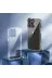 Techaks 56AÖ-8680436610640 Apple Iphone 14 Pro Kılıf Kamera Çıkıntılı Sararmaz Şeffaf Sert Metal Butonlu Kapak Uyumlu Forst 3