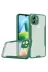 Techaks 56AÖ-8680436670217-374 Xiaomi Redmi A1 Kılıf Kamera Korumalı Ultra İnce Arkası Buzlu Mat Renkli Silikon Kılıf Parfe 1