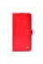 Techaks T16513-TCHS Galaxy S21 Kılıf Zore Kar Deluxe Kapaklı Kılıf - Kırmızı 1