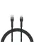 Techaks T19628-TCHS Siyah Shira Serisi Type-C To Lightning Pd Kablo 1 Metre-Zore 1