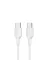 Techaks T28082-TCHS Beyaz Play Serisi Pl3 Type-C To Type-C 2In1 Pd Seyahat Şarj Aleti 20W-Zore 2