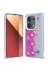 Techaks T32068-TCHS Redmi Note 13 Pro 4G Kılıf Parlayan Simli Kabartma Figürlü Zore Cevze Kapak - Yeşil 2