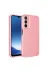 Techaks T32151-TCHS Galaxy A15 Kılıf Kamera Korumalı Simli Lüks Zore Koton Kapak - Turuncu 2
