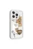 Techaks T32274-TCHS Iphone 15 Pro Max Kılıf Kamera Korumalı Baskılı Arka Yüzey Zore Klas Kapak - Beyaz 1