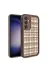 Techaks T32301-TCHS Galaxy S24 Kılıf Kamera Korumalı Baskılı Arka Yüzey Zore Klas Kapak - Siyah 3