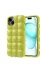Techaks T32674-TCHS Iphone 15 Plus Kılıf Parlak Esnek Silikon Zore Dom Dom Kapak - Lila 2