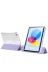 Techaks T33490-TCHS Ipad 10.9 2022 (10.nesil) Kılıf Magnetik Ayrılabilen Airbagli Zore Sliding Tablet Kılıfı - Gri 4