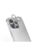 Techaks T38300-TCHS Iphone 16 Pro Tchs Mikro Kamera Lens Koruyucu - Gümüş 1