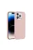 Techaks T40640-TCHS Iphone 14 Pro Max Kılıf M-Safe Şarj Özellikli Metal Kamera Çerçeveli Tchs Edi Silikon Kapak - Rose G 1
