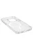 Techaks T40679-TCHS Iphone 14 Pro Max Kamera Korumalı M-Safe Şarj Özellikli Şeffaf Tchs London Silikon Kapak - Şeffaf 3