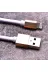 Techaks T6833-TCHS Beyaz Lightning Hızlı Şarj Kablo-Zore 4
