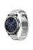 Techaks TCHS-13694 Galaxy Watch 42Mm (20Mm) Uyumlu Krd-04 Metal Zore Kordon-Gümüş 1