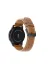 Techaks TCHS-15356 Galaxy Watch 46Mm 22Mm Uyumlu Krd-29 Deri Zore Kordon-Kahverengi 1