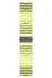 Techaks TCHS-15766 Galaxy Watch Active 2 44Mm Uyumlu Krd-27 20Mm Zore Kordon-Sarı 1