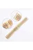 Techaks TCHS-16342 Huawei Gt2 46Mm Uyumlu Krd-36 22Mm Metal Zore Kordon-Gümüş-Gold 4