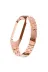 Techaks TCHS-16832 Xiaomi Mi Band 6 Uyumlu Krd-04 Metal Zore Kordon-Rose Gold 1