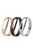Techaks TCHS-16832 Xiaomi Mi Band 6 Uyumlu Krd-04 Metal Zore Kordon-Rose Gold 3