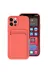 Techaks TCHS-16888 Iphone 12 Pro Max Uyumlu  Ofix Kılıf-Koyu Turuncu 1