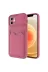Techaks TCHS-17618 Iphone 12 Uyumlu  Kartix Kılıf-Koyu Mor 1