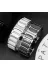 Techaks TCHS-21156 Huawei Watch Gt 3 46Mm Seramik Metal Zore Kordon-Beyaz-Gold 4