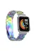 Techaks TCHS-22645 Xiaomi Redmi Watch (Mi Watch Lite) Uyumlu Krd-60 Metal Zore Kordon-Mavi 2