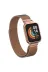 Techaks TCHS-22647 Xiaomi Redmi Watch (Mi Watch Lite) Uyumlu Krd-58 Metal Zore Kordon-Rose Gold 1