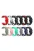 Techaks TCHS-23166 Galaxy Watch 4 Classic 42Mm Krd-02 Uyumlu Zore Kordon-Mavi-Beyaz 4