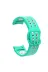 Techaks TCHS-23166 Galaxy Watch 4 Classic 42Mm Krd-02 Uyumlu Zore Kordon-Yeşil-Beyaz 1