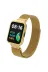 Techaks TCHS-23712 Xiaomi Redmi Watch 2 Lite Uyumlu Krd-58 Metal Zore Kordon-Gold 4