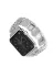 Techaks TCHS-24548 Watch Ultra 49Mm Kordon Uyumlu Krd-14 Metal Strap Kayış Clo- Gümüş 2