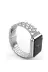 Techaks TCHS-24548 Watch Ultra 49Mm Kordon Uyumlu Krd-14 Metal Strap Kayış Clo- Gümüş 3