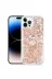Techaks TCHS-24937 Iphone 14 Pro Uyumlu Zore Milce Kılıf-Gold 1