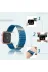 Techaks TCHS-25620 Watch 7 41Mm Uyumlu Krd-78 Pu Deri Kordon Strap Kayış Clo- Beyaz 4