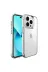 Techaks TCHS-27387 Iphone 14 Pro Max Uyumlu Zore Şeffaf Ultra İnce Aihttg Tasarımlı Okka Kılıf-Renksiz 2