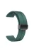 Techaks TCHS-27620 Galaxy Watch Active 2 44Mm Krd-84 20Mm Uyumlu Zore Kordon-Koyu Yeşil 1