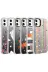 Techaks TCHS-27923 Iphone 11 Uyumlu Desenli Zore Silver Sert Kılıf-Kalp 2