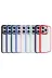 Techaks TCHS-28280 Iphone 15 Pro Max Uyumlu Zore Krom Kılıf-Kırmızı 2